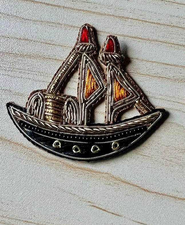 Sailboat Brooch